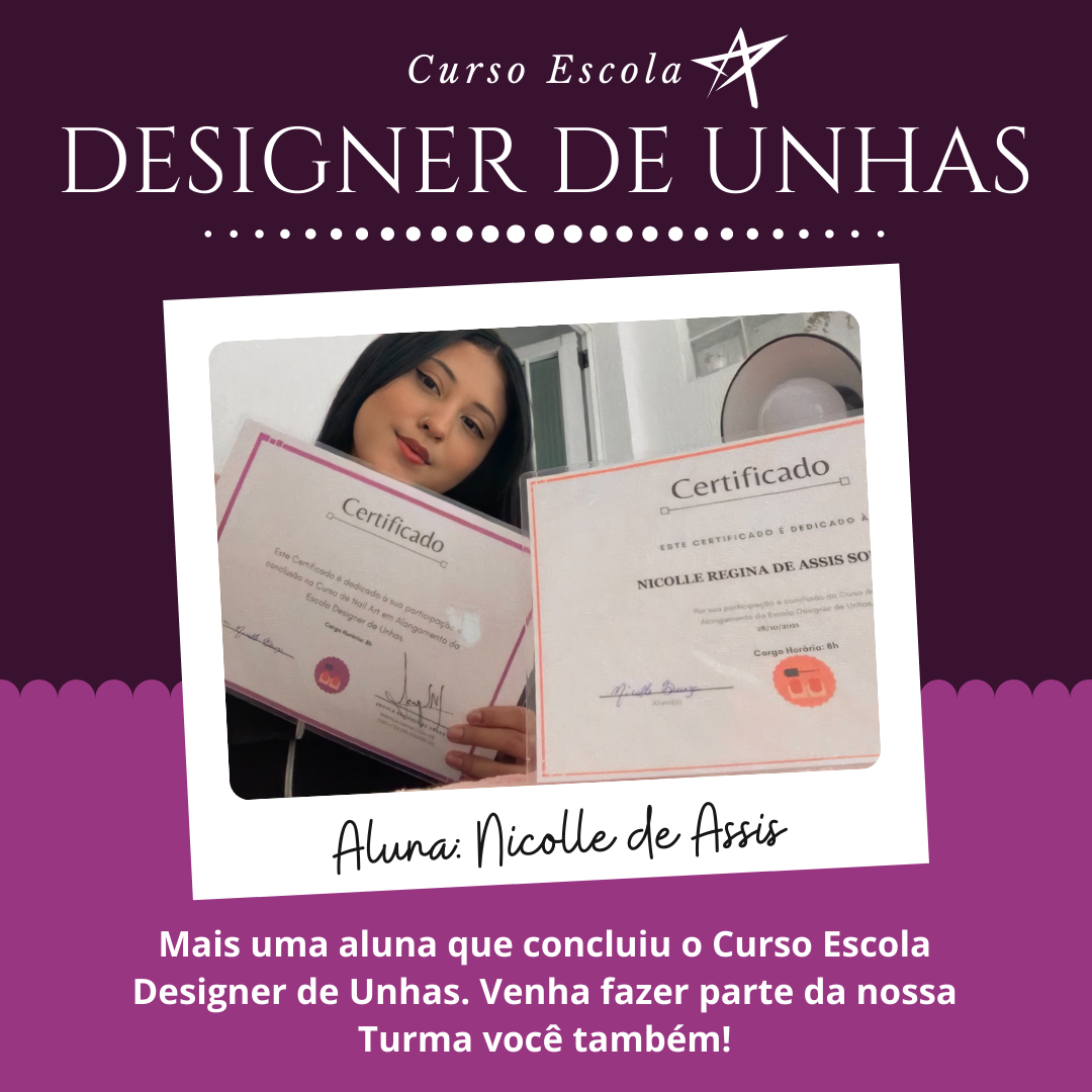 Curso Designer de Unhas com Certificado