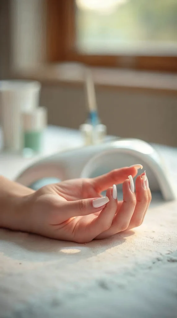 Gel que fortalece unhas sem agredir o leito